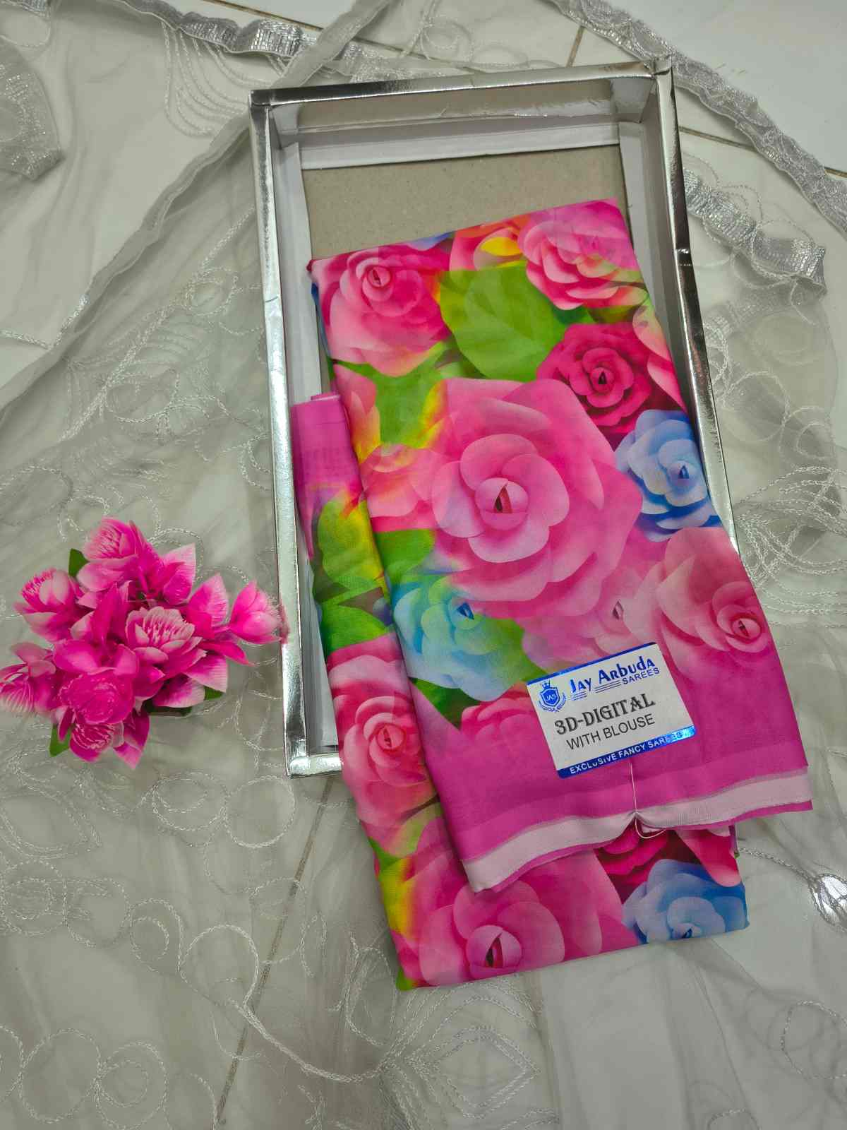Digital print Sarees