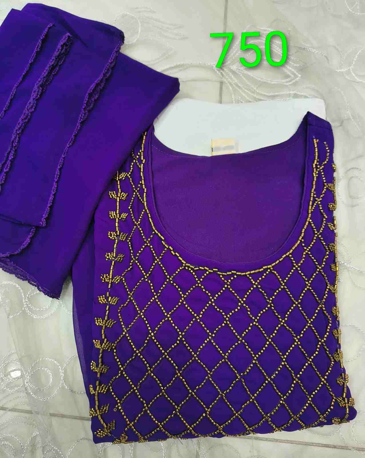 Aari work Kurti