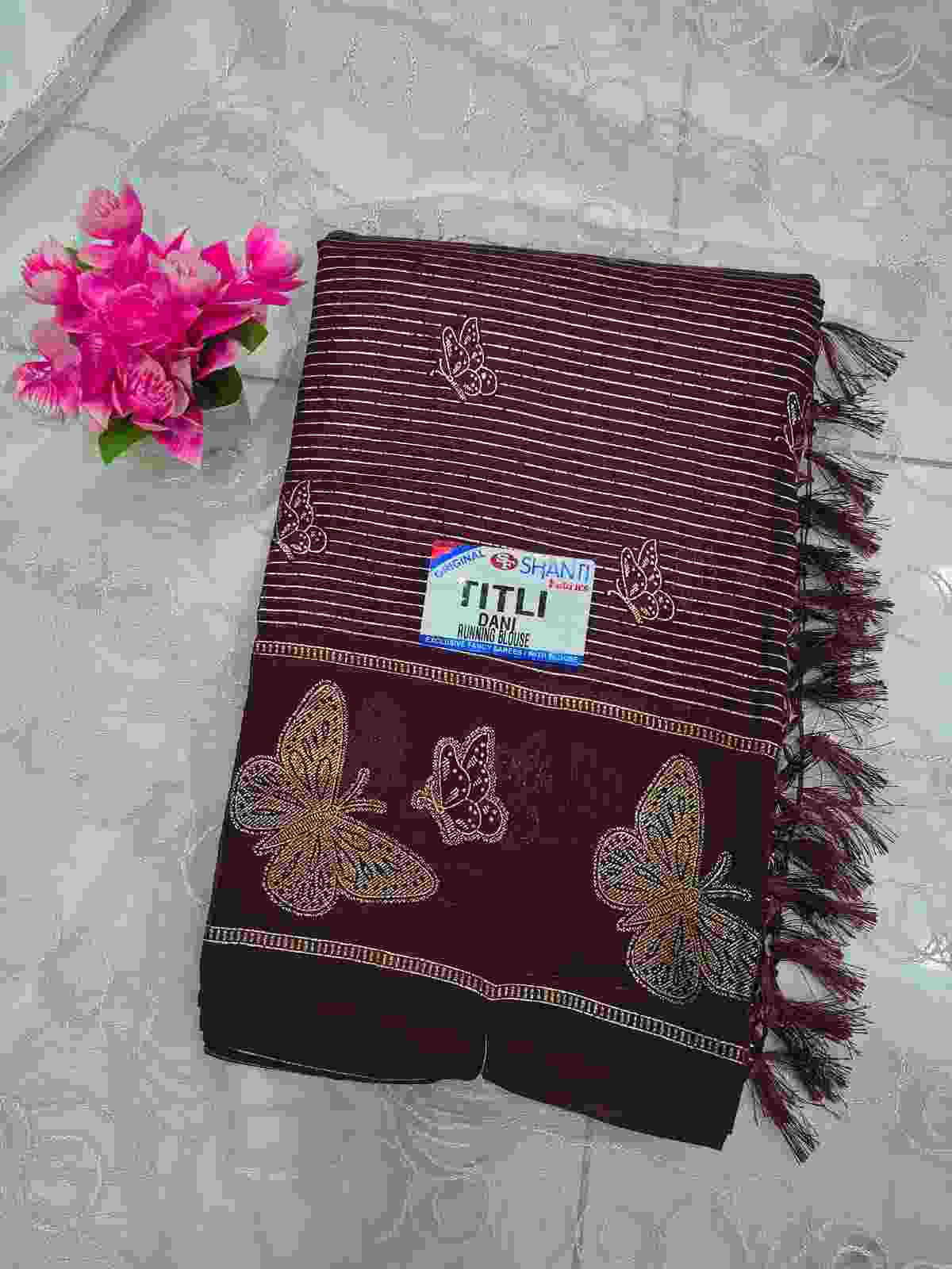 Poonam foil print