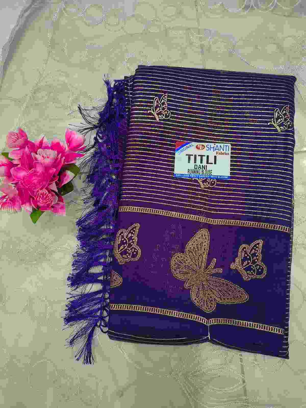 Poonam foil print