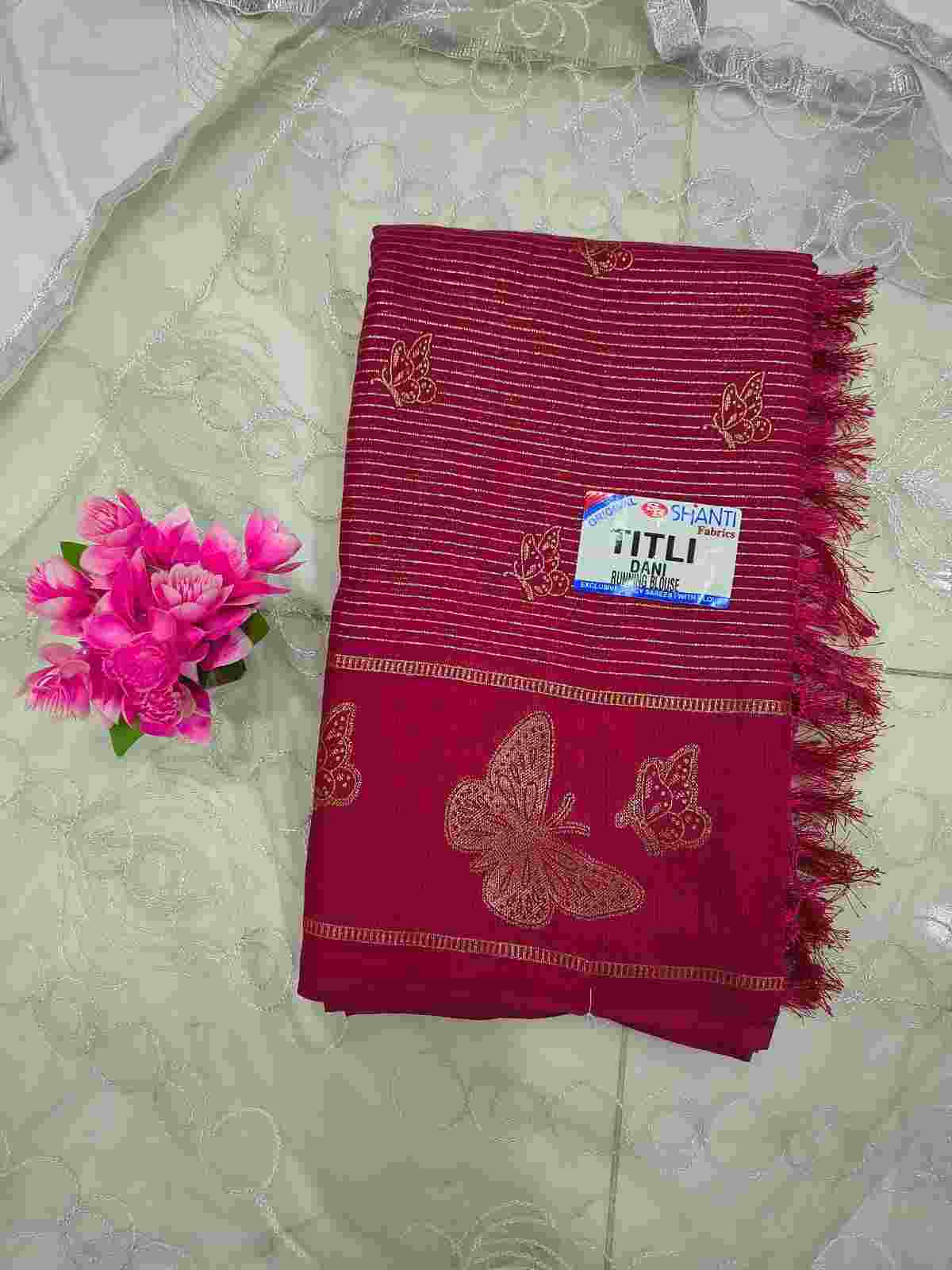 Poonam foil print